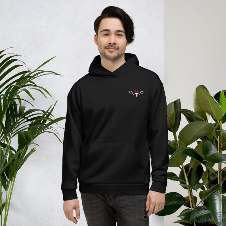 Flower skull Unisex Hoodie - Image 3