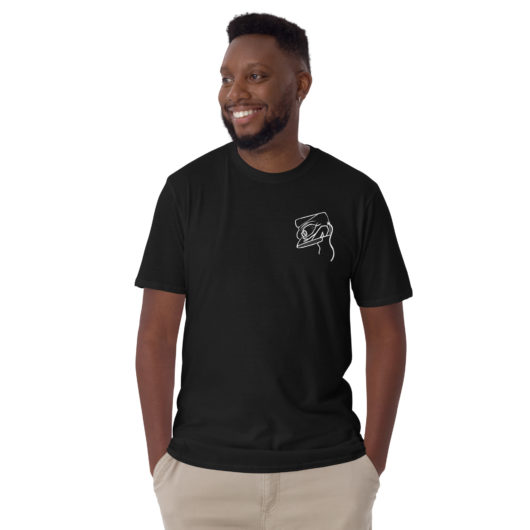 Mask Short-Sleeve Unisex T-Shirt - Image 3